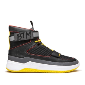 Supra Mens BTM THEORY BY ASAP PRESS High Top Shoes Btm | US-80629